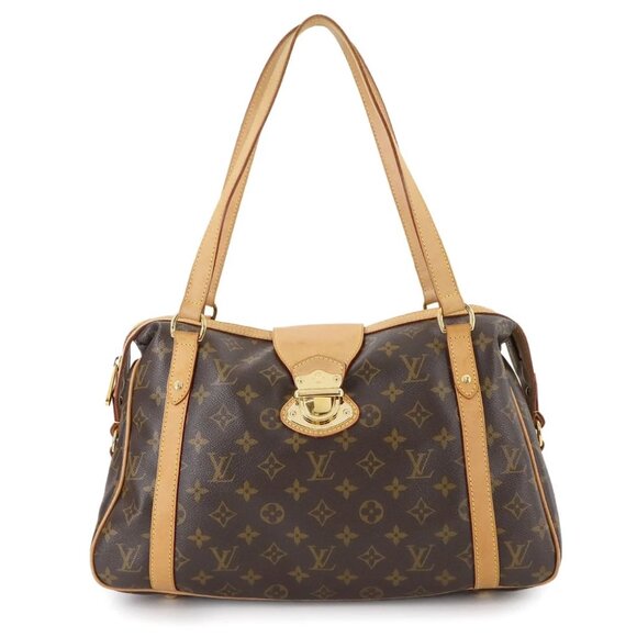 LOUIS VUITTON Monogram Stresa PM Shoulder Bag Brown M51186 Purse 90279032 - Picture 1 of 11